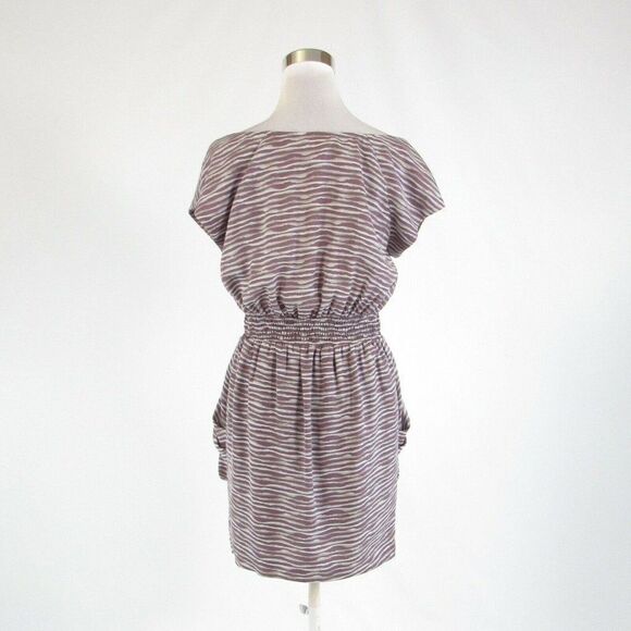 Mauve purple BCBGENERATION cap sleeve dress S - Picture 7 of 8
